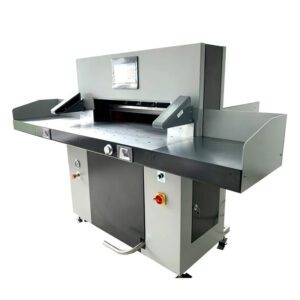 Paper Cutting Machine Hydraulic Paper Cutter Maximum Cutting Size 800mm PLC Control for Printing Shops Advertising Company
