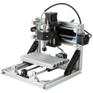 1610 silver color Easy assemble CNC Router Machine Milling Machine Aluminum profiles GRBL Control for Plastic Acrylic PCB PVC