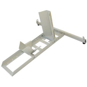 Motorcycle Carrier Rack Dolly Mover With Front Wheel Chock Wheel Bracket
