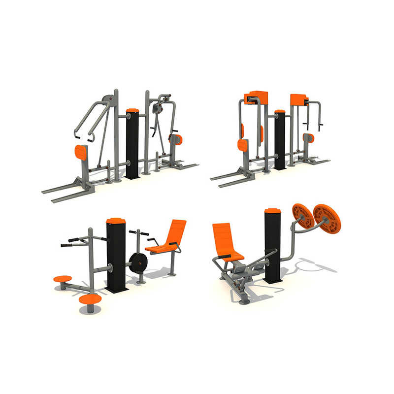 Outdoor Fitness Equipment Park Gym Sports Exercise Body Training - Image 2