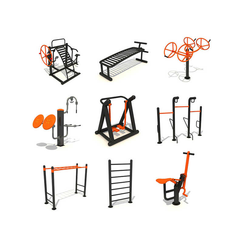 Outdoor Fitness Equipment Park Gym Sports Exercise Body Training - Image 4
