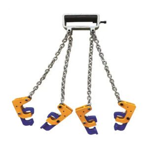 High efficiency vertical hoisting yqc type oil drum Tongs foundry work Indoor Special Customized Sling Chair