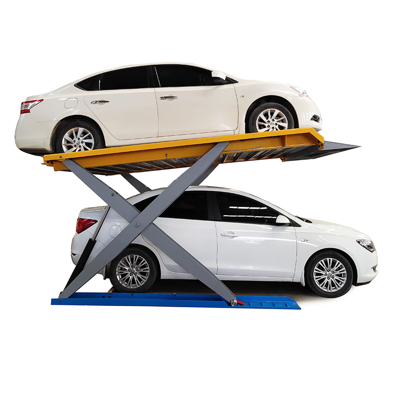 Vehicle Lifting Equipment Customized 2 Floor Car Lift 2 Post Tilt Parking Lift