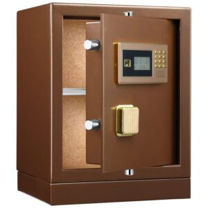 Wall Mounted Safety Box Metal Double Electronic Combination Lock Safe