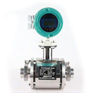 Food Grade Glucose Sanitary Liquid DN25 DN50 Beer Milk Flowmeter Electromagnetic Flow Meter