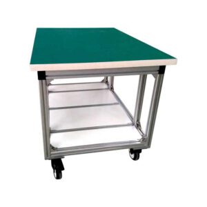 Workbench Anti Static Desk Easy Assembly Light Duty Aluminum