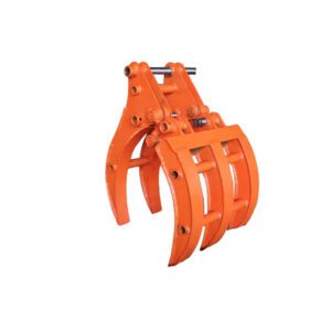 Skid Steer Attachments Grapple Round Bale Grapple For Excavator