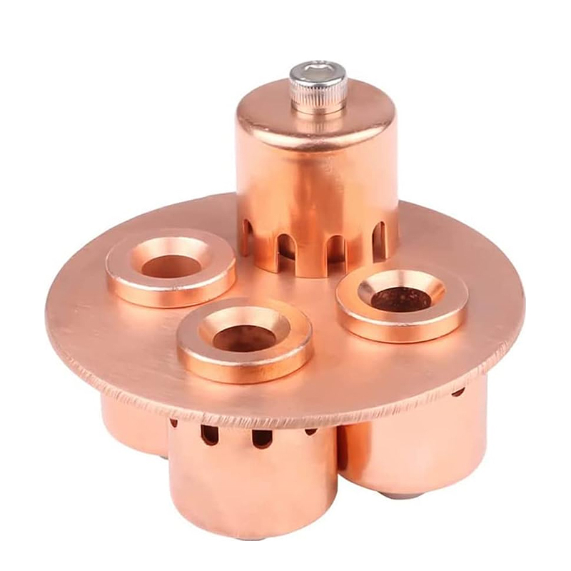 3" Copper Bubble Plate Set for 3" Glass Distillation Column