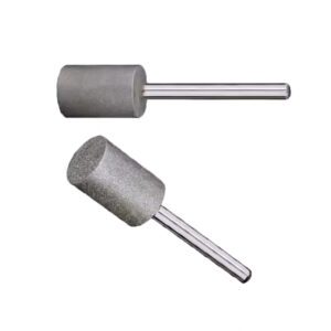 Cylindrical Diamond Burs Mounted Point Set Grinding Head Bit For Marble Jade Stone