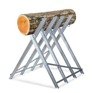 Heavy Duty Sawhorse Woodworking Steel Portable Saw Horse