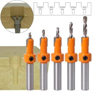 Woodworking Counterbore Drill Screw Wood Self-Tapping Screw Hole Drill Installation Tool