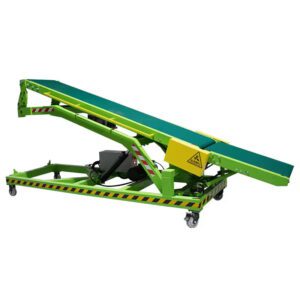 Adjustable Speed and Height Truck Loading And Unloading Belt Conveyor Machine