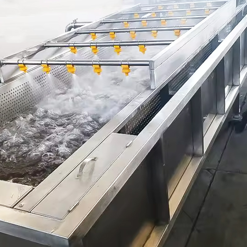 Commercial Industrial Bubble Fruit Avocado Mango Vegetable Potato Washing Machine Vegetable Production Line - Image 3