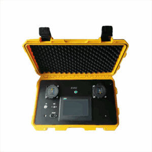 DC Charging Station Portable with Real-time Monitoring Adapter Box 220V Car Monitor Voltage and Current