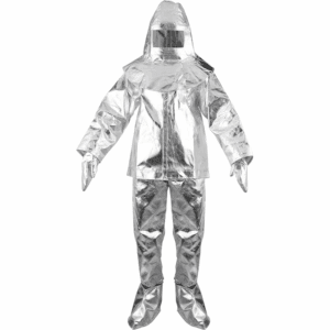 Fireproof Aluminum Foil Clothing, Heat-Resistant Clothing - Heat Radiation Protection, 1000 Degrees