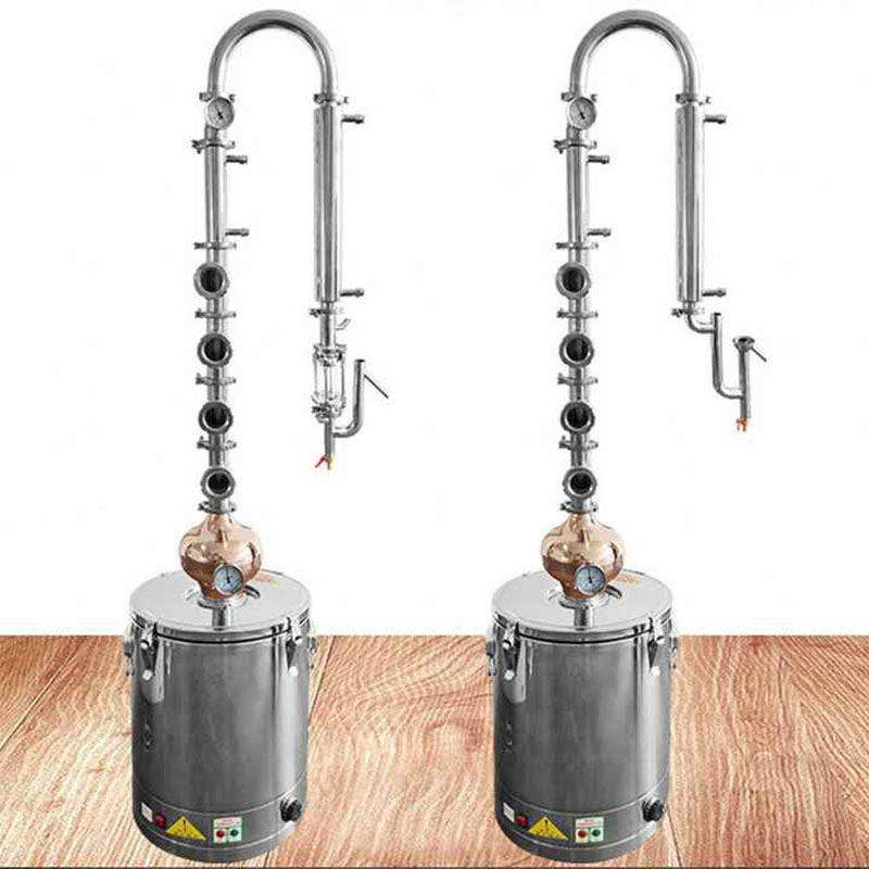 Hand-made Gin/Vodka/Whiskey/ Ethanol Production Copper Distillation Equipment Wine Gin Vodka Alcohol Distiller - Image 2