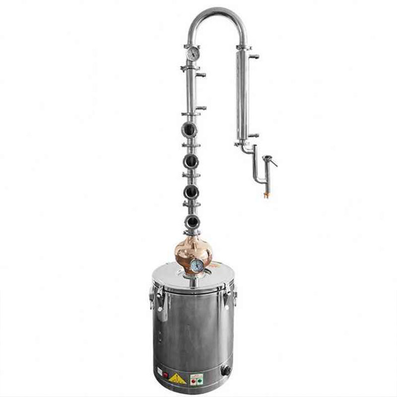 Hand-made Gin/Vodka/Whiskey/ Ethanol Production Copper Distillation Equipment Wine Gin Vodka Alcohol Distiller - Image 3