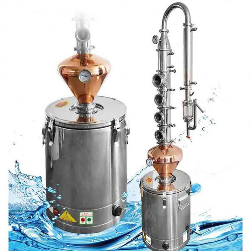 Hand-made Gin/Vodka/Whiskey/ Ethanol Production Copper Distillation Equipment Wine Gin Vodka Alcohol Distiller - Image 4