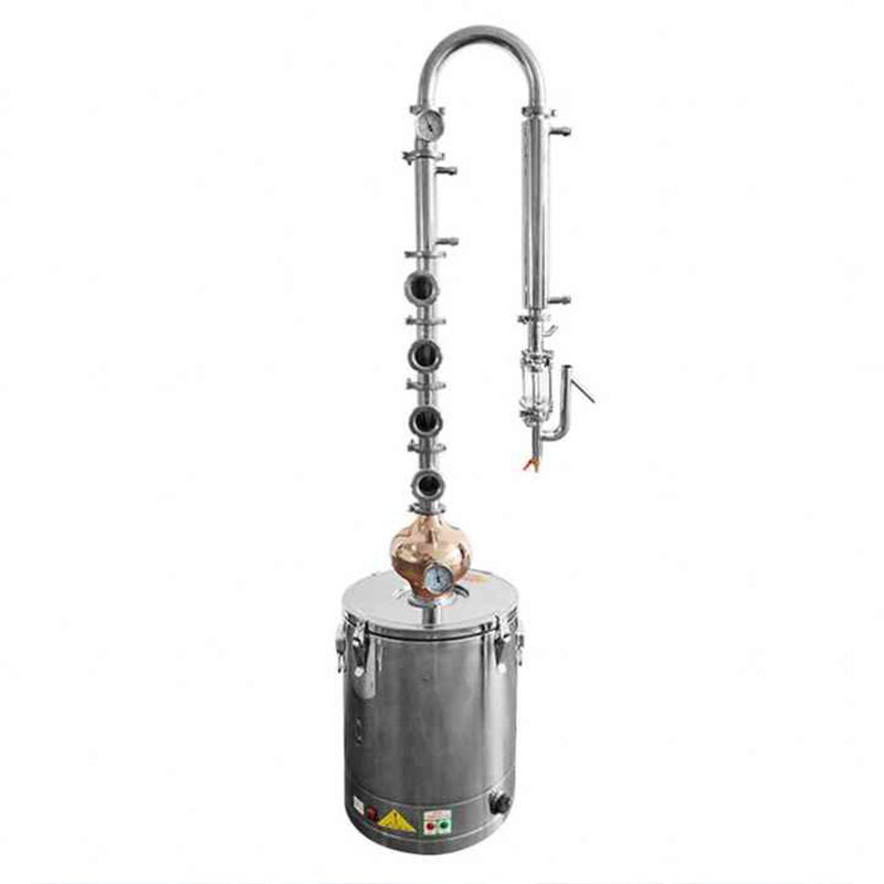 Hand-made Gin/Vodka/Whiskey/ Ethanol Production Copper Distillation Equipment Wine Gin Vodka Alcohol Distiller - Image 5