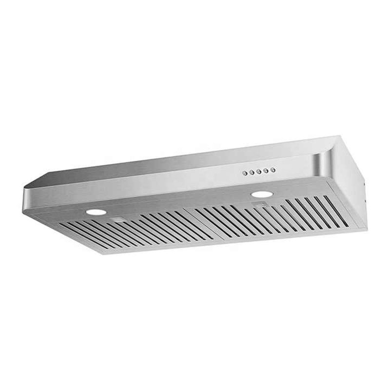 Downdraft Cooker Hood Exhaust Fan Push Button Extractor Heat Slim Line Restaurant Chimney Range Hood - Image 2