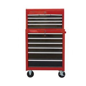 Heavy Duty Metal 10 Drawers Mechanic Repair Tools Roller Trolley Tool Cabinet Organizer on Wheels