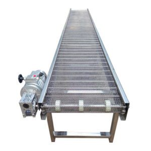 Factory Customize Flat Type Steel Belt Conveyor for Sale
