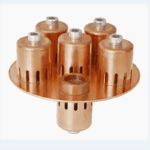 Copper Bubble Cap Distillation Tower Internal Copper Bubble Cap Tray 4 Inches