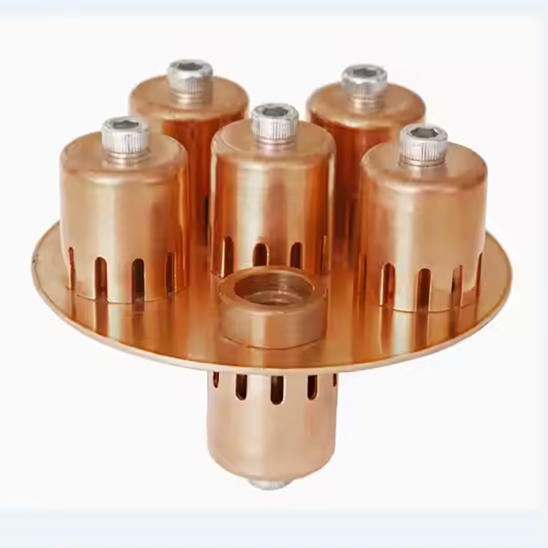 Copper Bubble Cap Distillation Tower Internal Copper Bubble Cap Tray 4 Inches