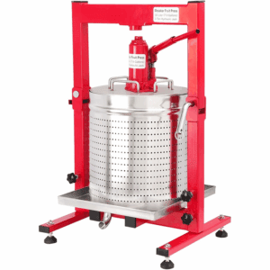 30 liter / 7.93 gallon fruit press - hydraulic jack, 3 tons pressure