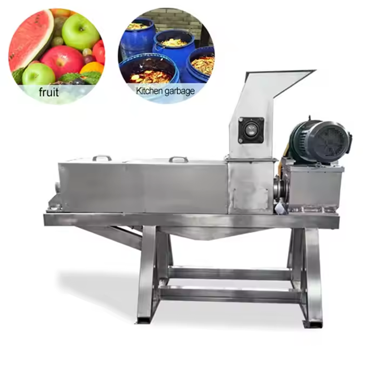Hammer Crushing And Juicing Combined Fruit And Vegetable Processing Equipment