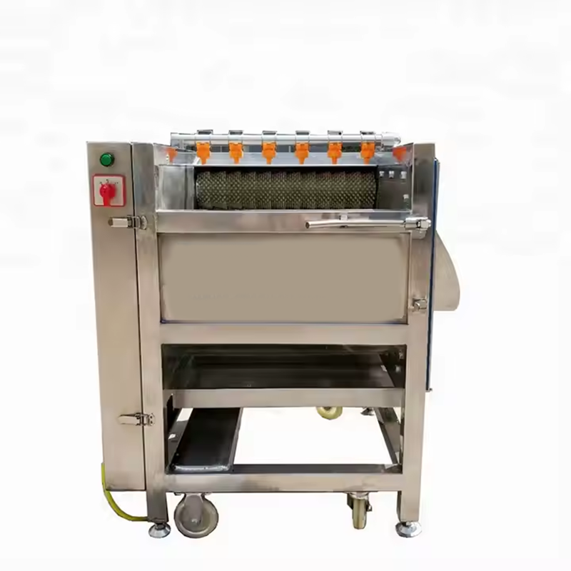 OC-600J Fully Automatic Root Cleaning And Peeling Machine For Food Processing Plants | Special For Carrots/Ginger/Cassava/Sweet Potatoes - Image 2