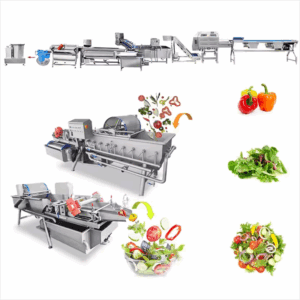Multifunctional Leafy Vegetables (Spinach/Lettuce/Cabbage) Intelligent Processing Production Line