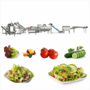 Fully automatic salad production line Fruit and vegetable processing production line