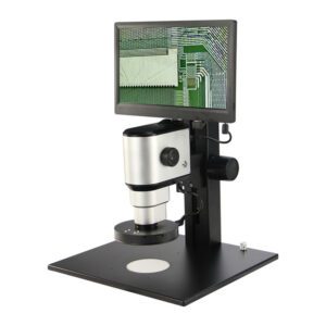 Ft-Opto FM110AM Motor Zoom 4K Smart Measuring Industry Inspection Both PCB Soldering Stereo Microscope Video Microscope