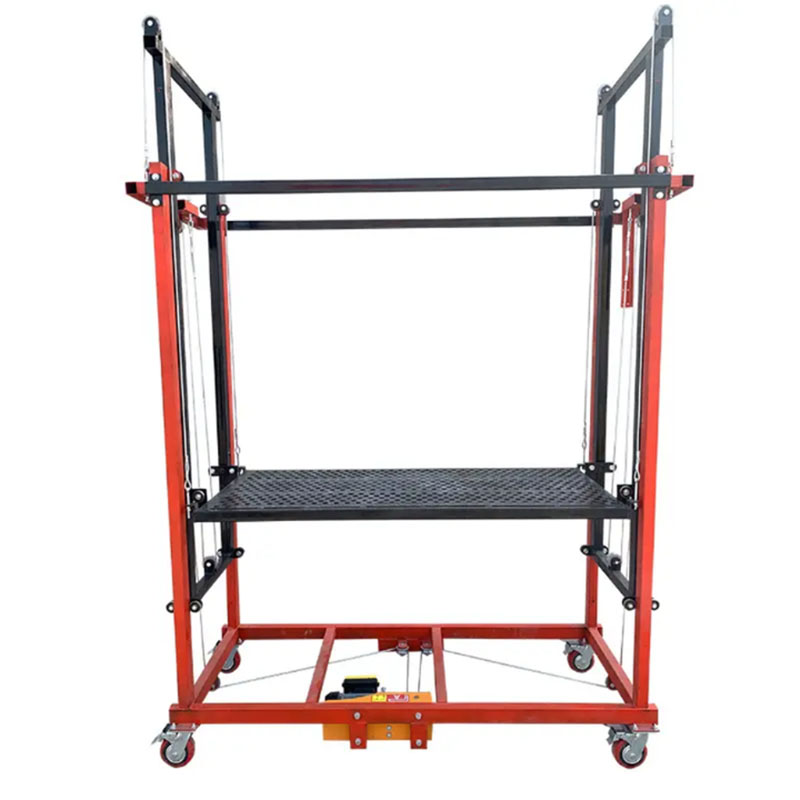Electric Scaffolding for Construction Decoration Ladder Electric Lifting Scafold Climbing Lift Platform Scaffoldings - Image 4