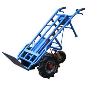 Wholesale Automatic Four-wheeled Electric Mute Cart Electric Trailer with Towing Structure