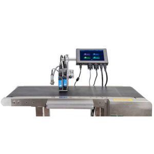 High Resolution Automatic TIJ Online Inkjet Printer Date Code Printing Machine for Carton Packaging