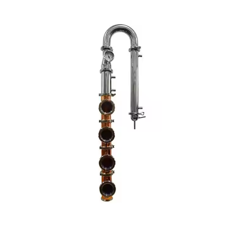 4-Stage T2 Copper Distillation Column For Brewing Equipment - Image 2