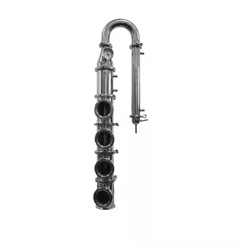 4-Stage T2 Copper Distillation Column For Brewing Equipment - Image 3