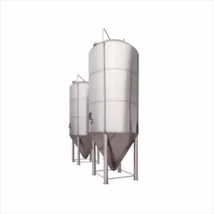 120BBL Beer Fermentation Tank 304 Stainless Steel, 60 Degree Cone Angle