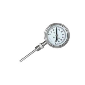 Customizable Universal Type 2.5inch Bimetal Thermometer WSS 311 Stainless Steel Industrial Boiler Pointer Thermometer OEM ODM