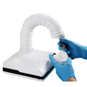 Dust Collector Extractor 60W Vacuum Cleaner Dental Lab Equipment Dust Suction Machine for Polishing Micro Motor