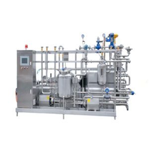 Small Capacity 200L 300L 500L Juice Pasteurizer Flash Flow Sterilizer Machine for Coconut Milk Pasteurization Machine