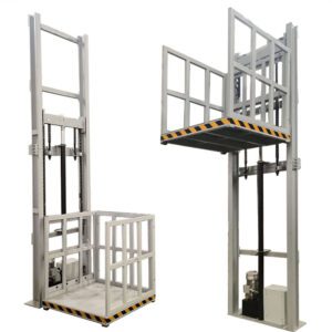 Stationary Cargo Elevator Indoor Outdoor Warehouse Elevator Lift Platform with Hydraulic Drive for Houses/Industries