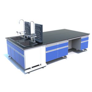 Laboratory Workbench School Lab Table Chemical Lab Biology work table bench with sink