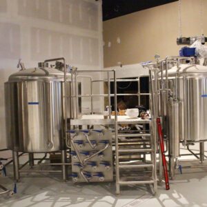 500L Used Beer Brewing Equipment with Four Fermentation Tanks Full Set