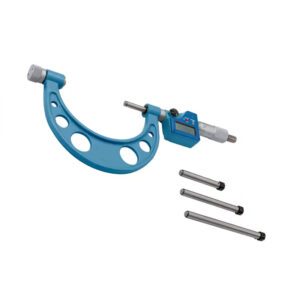 Hot Sale 100-200mm 200-300mm 300-400mm 400-500mm IP65 Waterproof Digital Outside Micrometer With Interchangeable Anvils