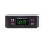 6-Inch Portable LED Display Electronic Inclinometer 360 Degree Waterproof Digital Protractor