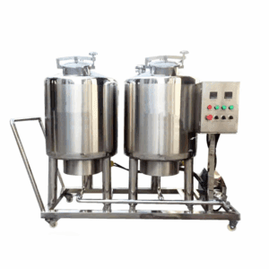 Fully automatic split CIP cleaning machine Mobile pipeline tank cleaning equipment 300L acid and alkali CIP cleaning system
