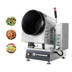 High Speed Commercial Robot Cooking Machine - Multifunctional Central Kitchen Cooking Equipment